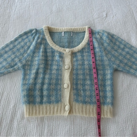 Rouje Ronny Cardigan in Blue - Picture 5 of 8
